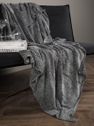 Ally Throw Dark grey