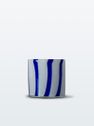 Candle holder Calore Curve XS Blue
