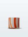 Candle holder Calore Curve XS Orange