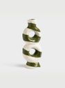 Candle holder loop green