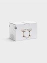 Coupe champagne pink set of 2