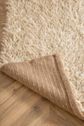 Leiko Wool Carpet Beige Large