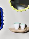 Mirror zigzag blue