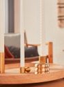 PALLOA CANDLEHOLDER - SMALL Brass