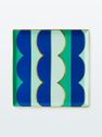 Riviera Wave Ceramic Tray