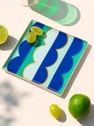 Riviera Wave Ceramic Tray
