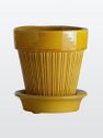 Simona Yellow Amber 18 cm