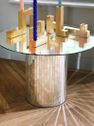 Table mirror silver