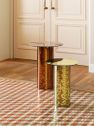Table mirror yellow