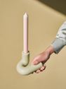 Templo Candle Holder Light Mint