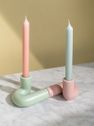 Templo Candle Holder Light Mint
