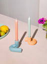 Templo Candle Holder Orange