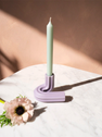 Templo Candle Holder Purple