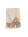 Toby Throw Beige/White
