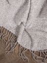 Toby Throw Grey/White