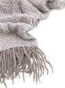 Toby Throw Grey/White