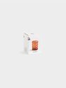 Vase chubby orange