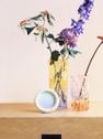 Vase trunk bicolour blue