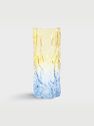 Vase trunk bicolour yellow