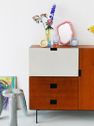 Vase trunk bicolour yellow