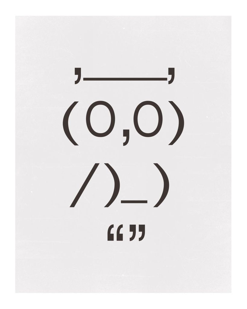 Poster - 90s Owl 40x50 - Dear Sam