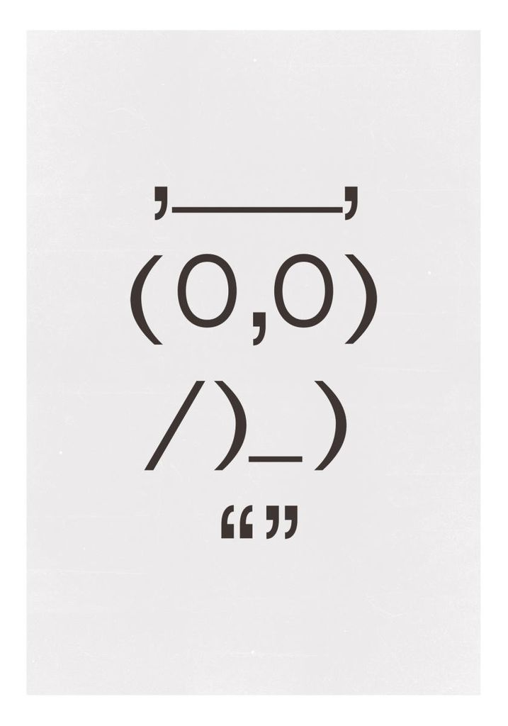 Poster - 90s Owl 70x100 - Dear Sam