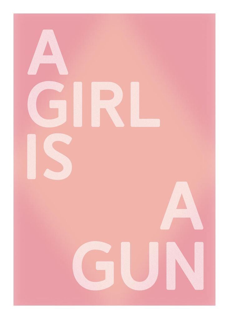 Poster - A Girl Is A Gun 50x70 - Dear Sam