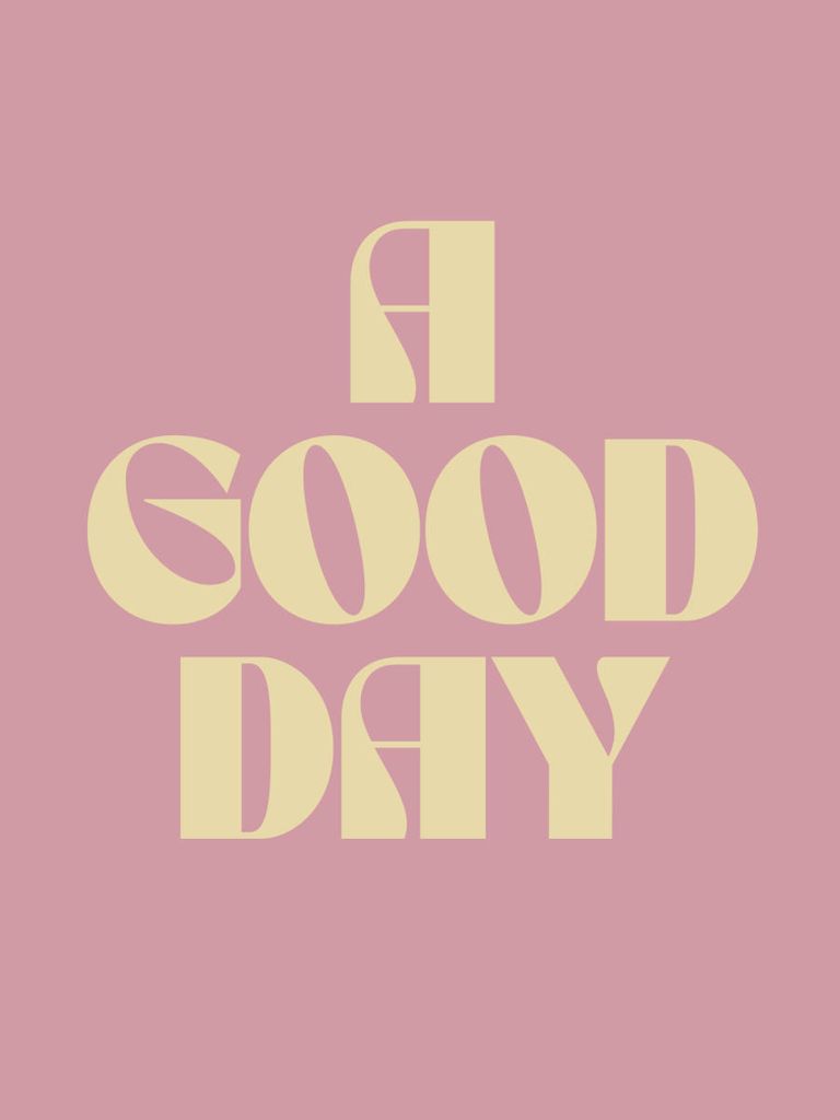 Plakat - A Good Day 30x40 - Dear Sam