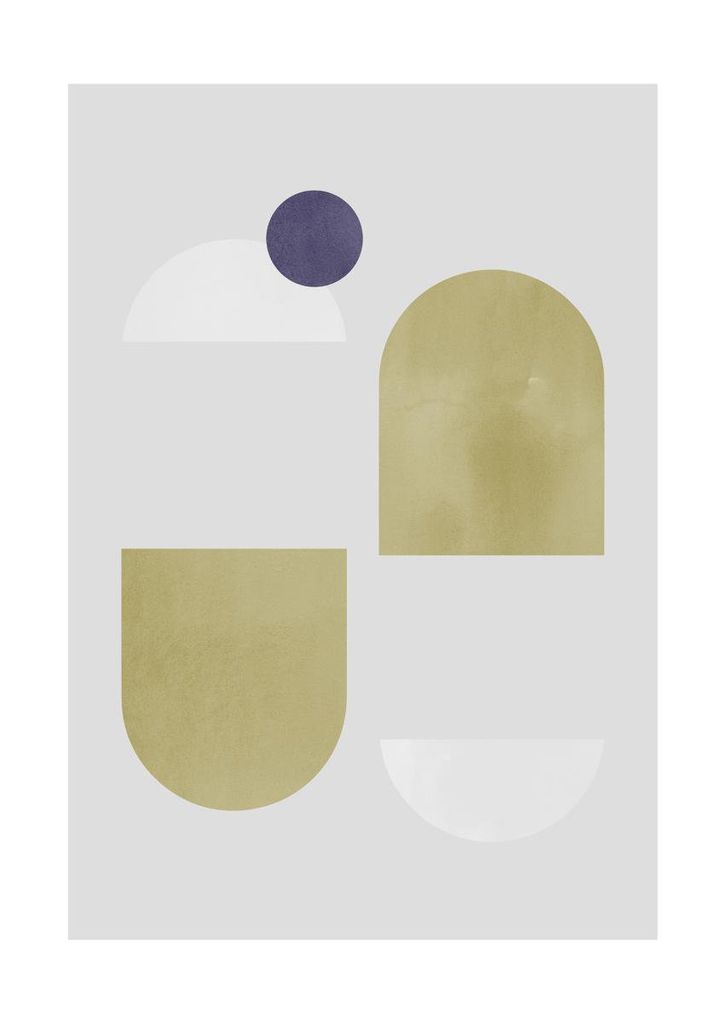 Poster - Abstraction One 21x30 - Dear Sam