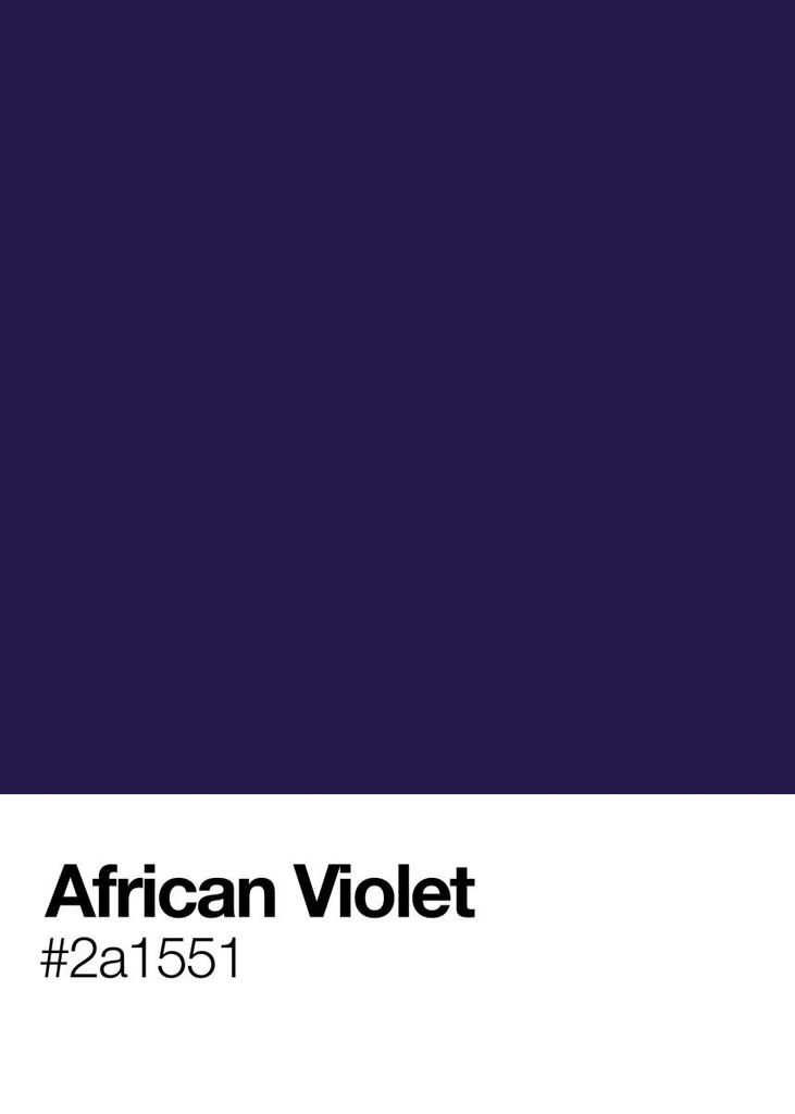 Poster - African Violet 50x70 - Dear Sam