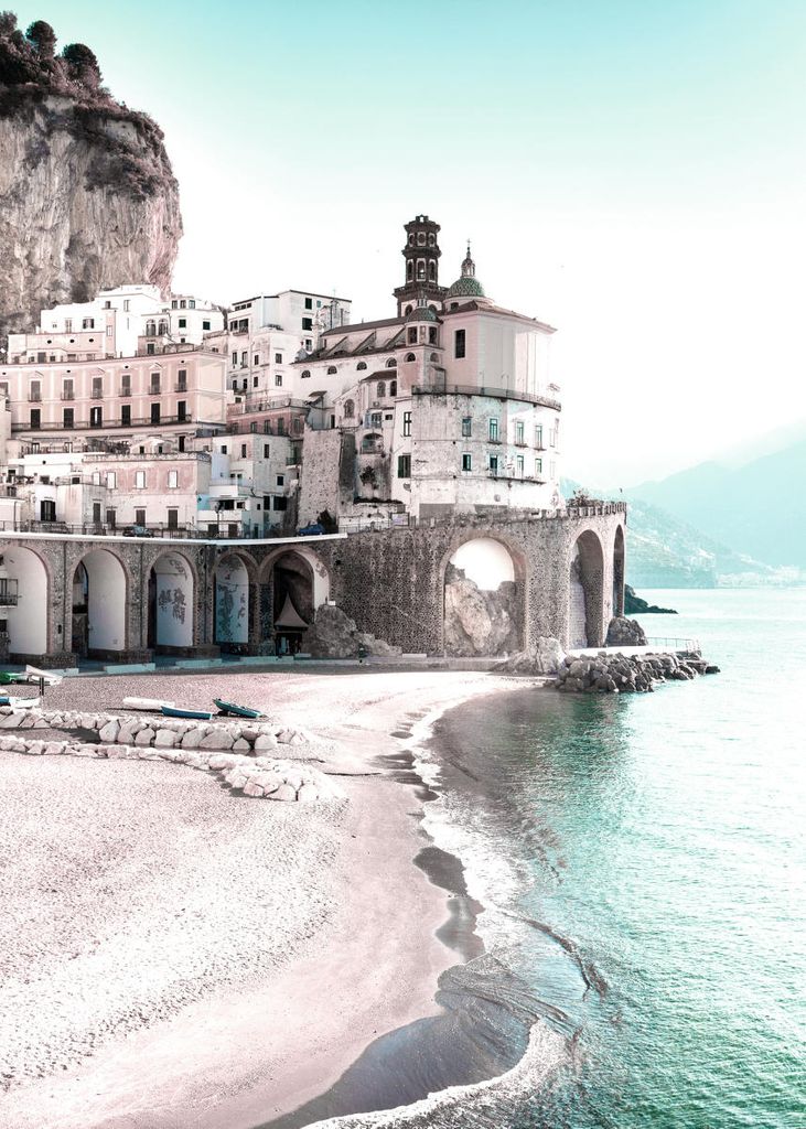 Poster - Amalfi Coast 50x70 - Dear Sam