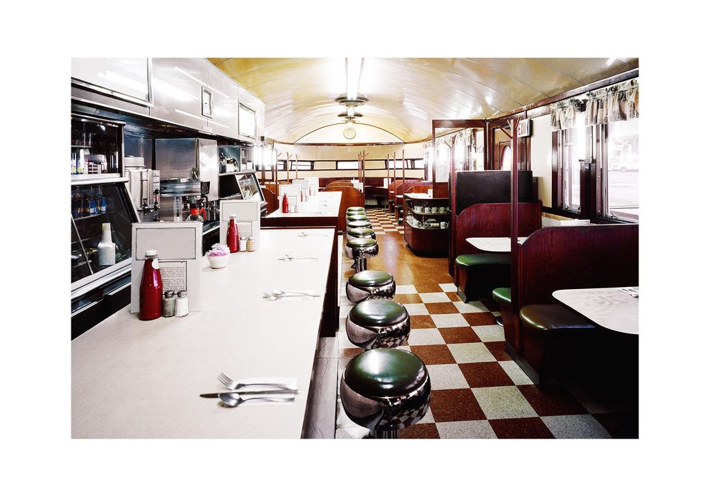 Poster - American Diner 100x70 - Dear Sam