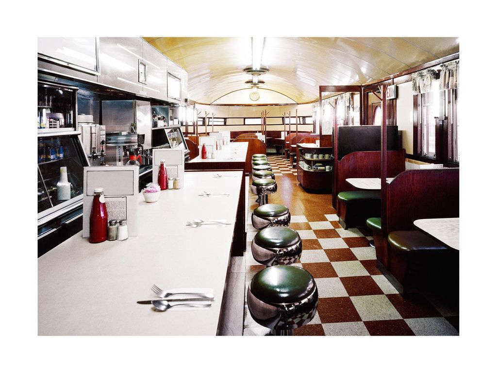 Dear Sam Poster, American Diner 40x30 - Einzigartige Poster und Gemälde, 90 Tage Rückgaberecht