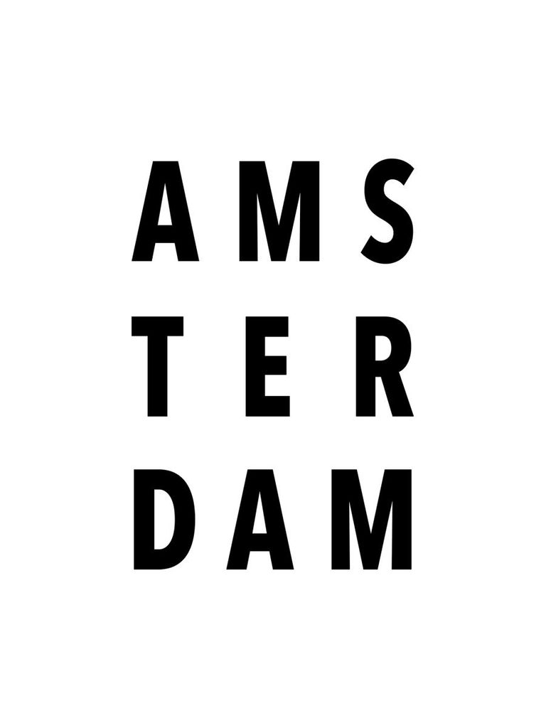 Poster - Amsterdam 30x40 - Dear Sam