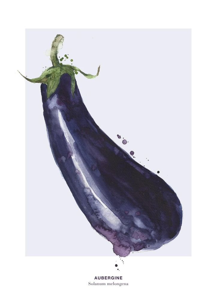 Poster - Aubergine 21x30 - Dear Sam
