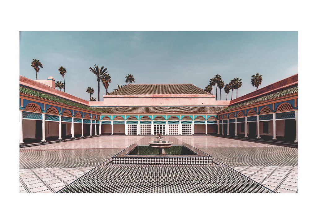 Poster - Bahia Palace 30x21 - Dear Sam