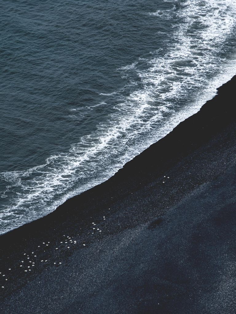 Poster - Black Sand Beach 30x40 - Dear Sam