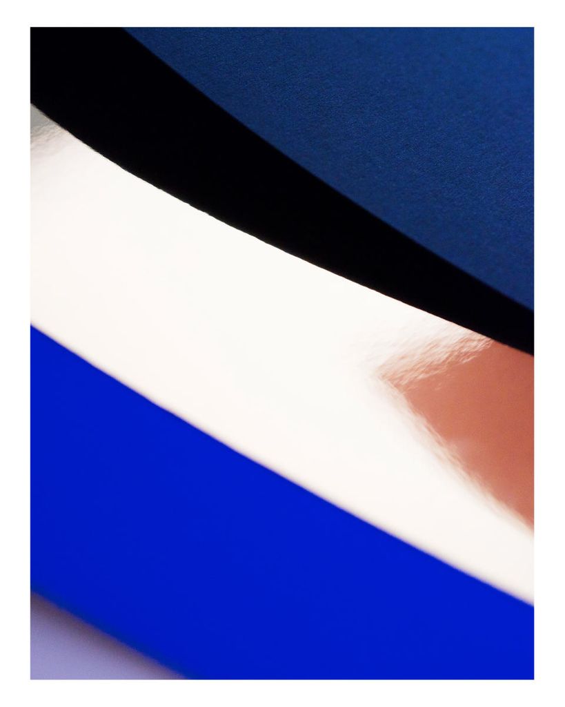 Poster - Blue Paperfold 40x50 - Dear Sam
