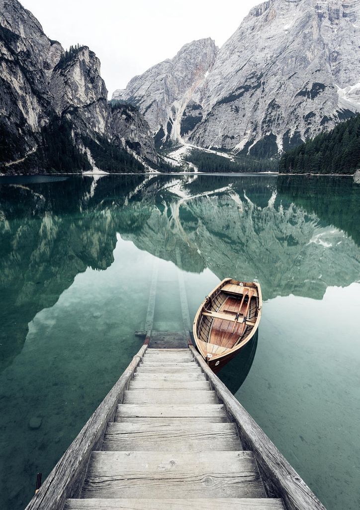 Poster - Boat In The Lake 21x30 - Dear Sam