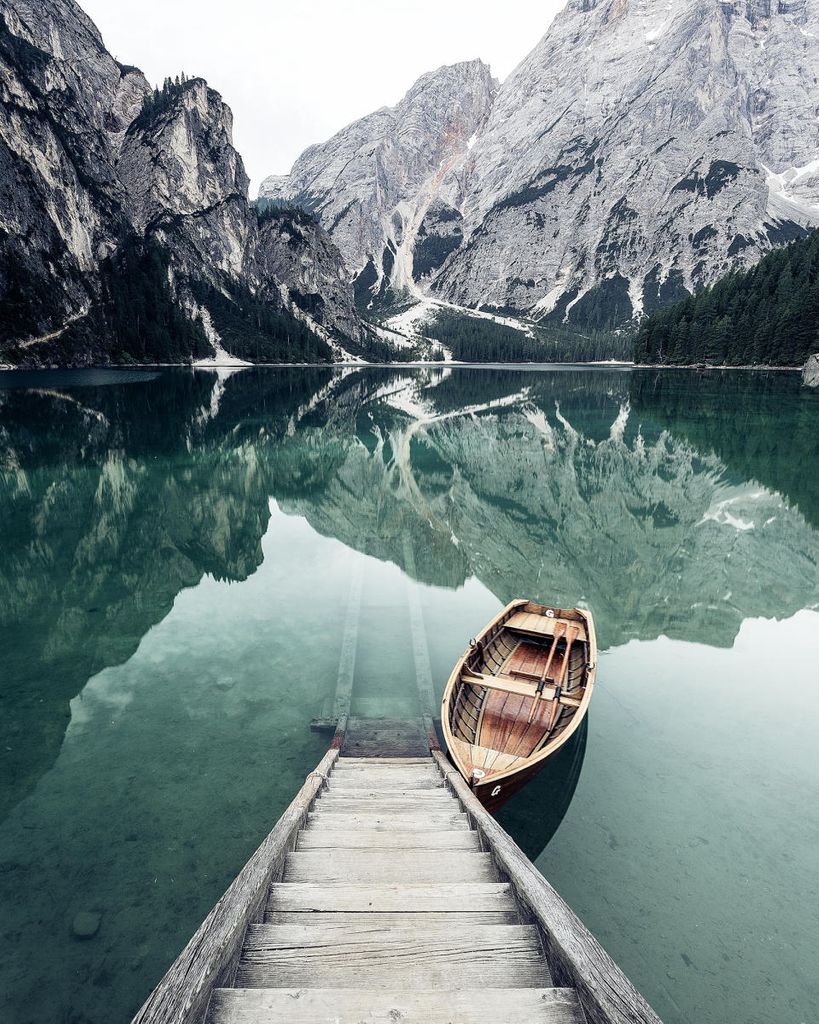 Poster - Boat In The Lake 40x50 - Dear Sam