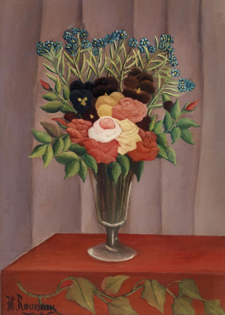 Poster - Bouquet Of Flowers By Rousseau 50x70 - Dear Sam
