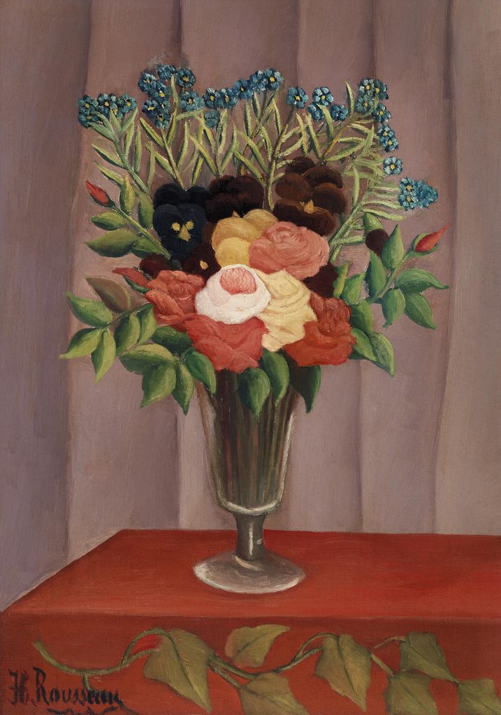 Poster - Bouquet Of Flowers By Rousseau 70x100 - Dear Sam