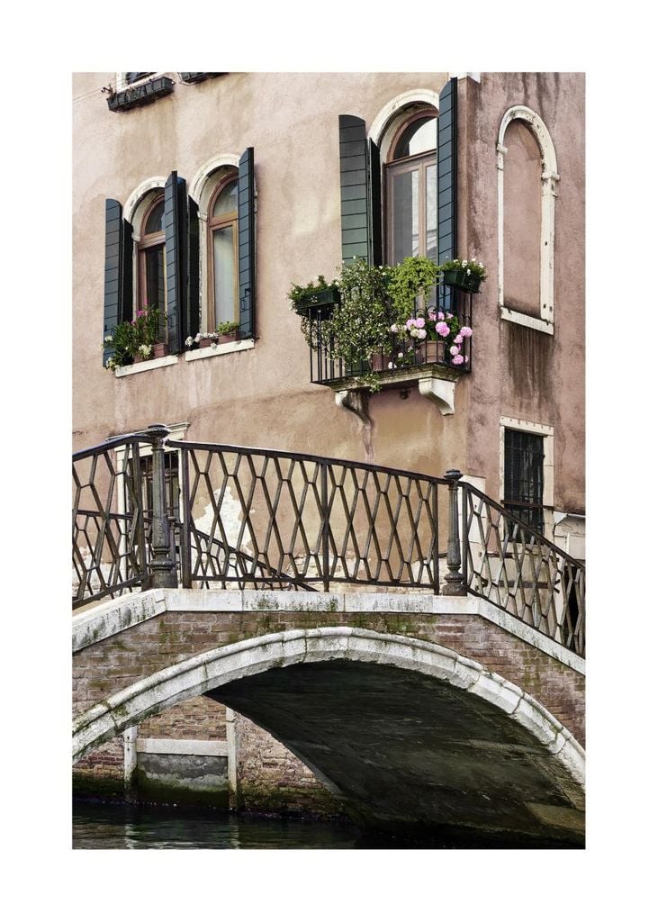 Poster - Bridge And Roses 50x70 - Dear Sam