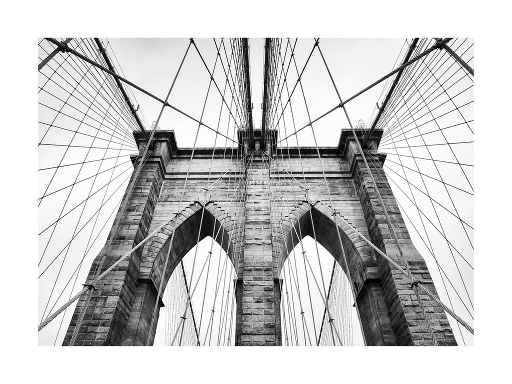 Poster - Brooklyn Bridge Landscape 40x30 - Dear Sam