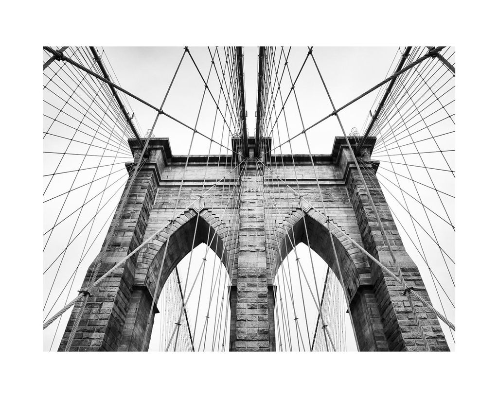 Poster - Brooklyn Bridge Landscape 50x40 - Dear Sam