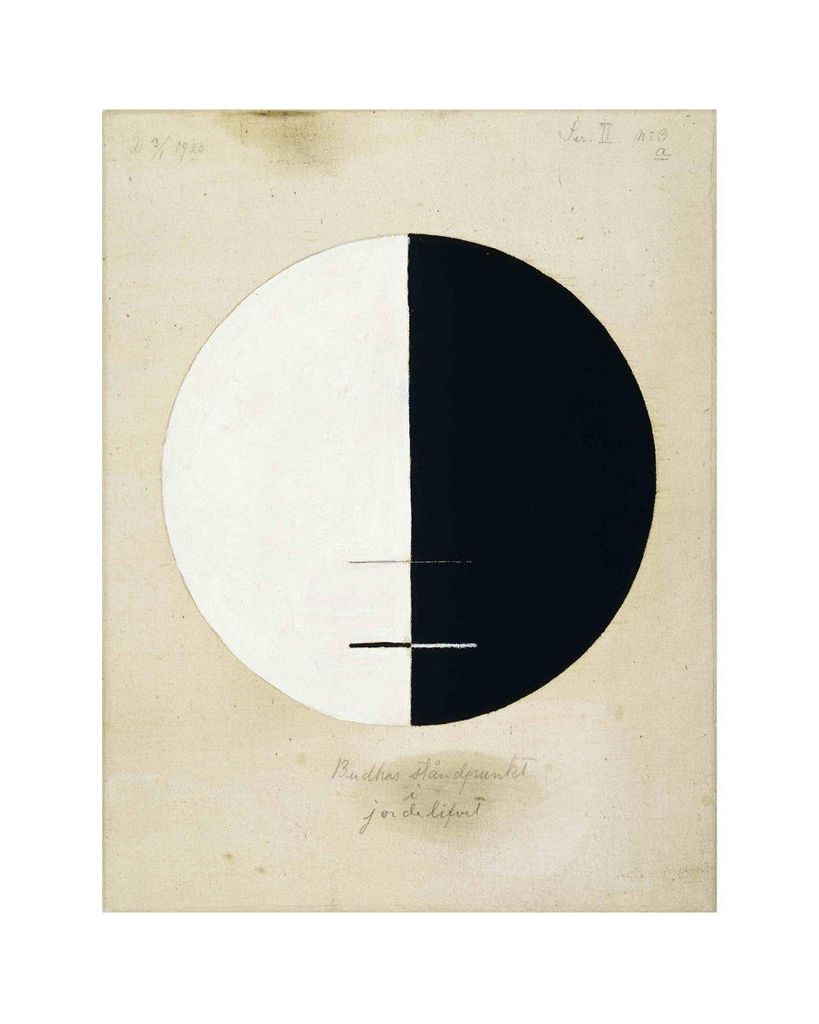 Poster - Buddha's Standpoint In The Earthly Life No 3a By Hilma Af Klint 40x50 - Dear Sam