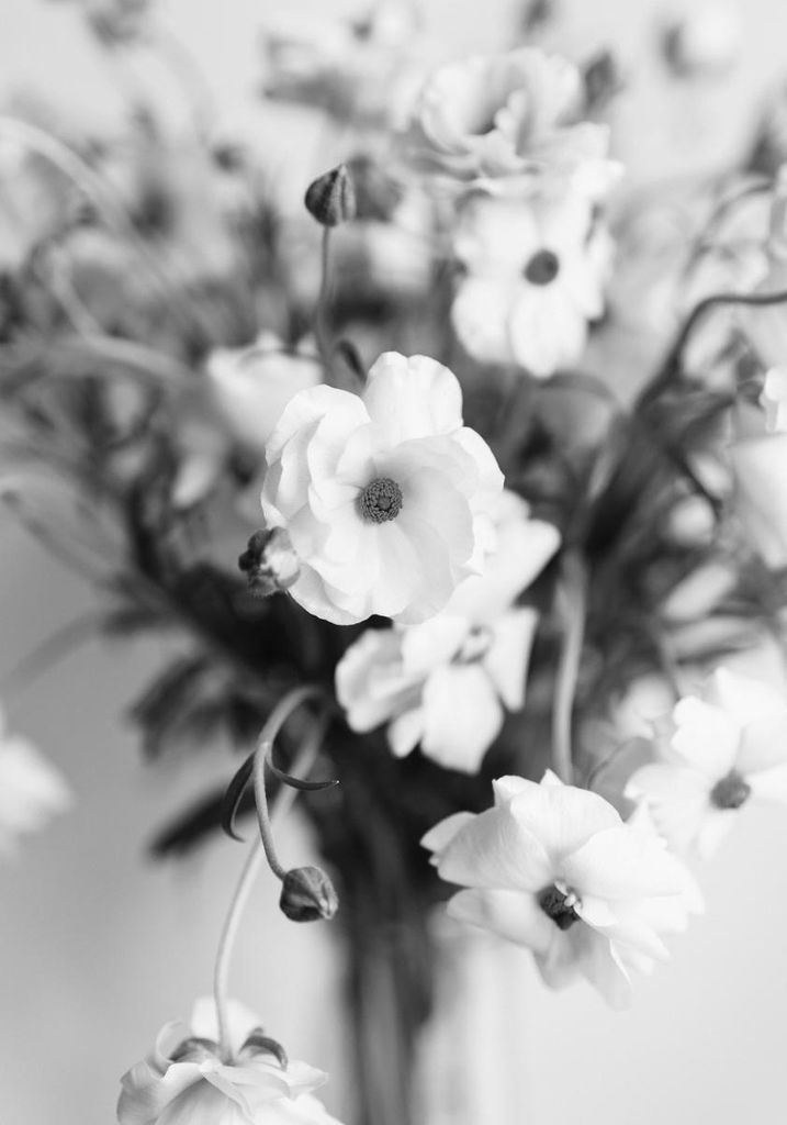 Poster - BW Bouquet 70x100 - Dear Sam