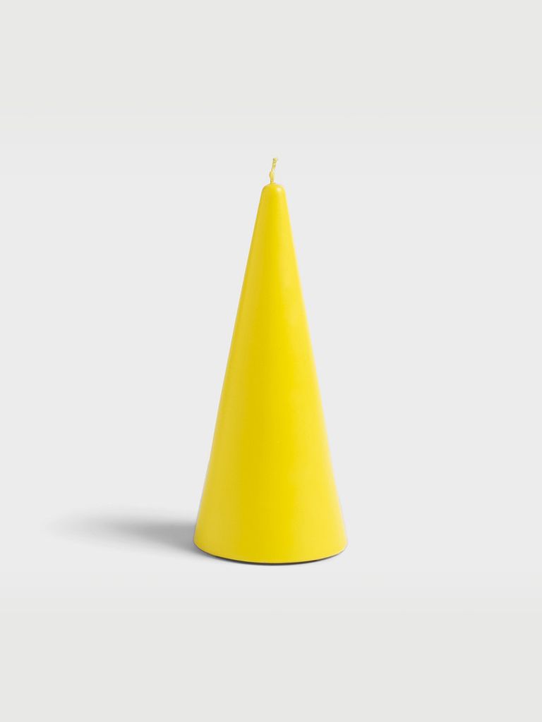 Candle cone yellow small