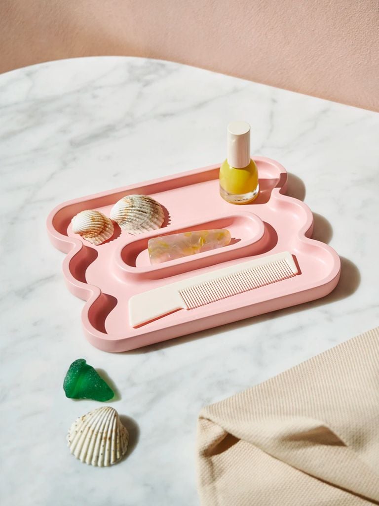 Catchall Templo Wave Pink