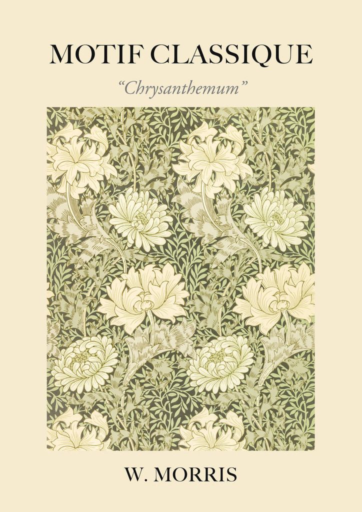 Poster - Chrysanthemum By William Morris 21x30 - Dear Sam